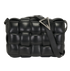 Medium Padded Cassette, &pound;695, Handbags, Black, Leather, Front view